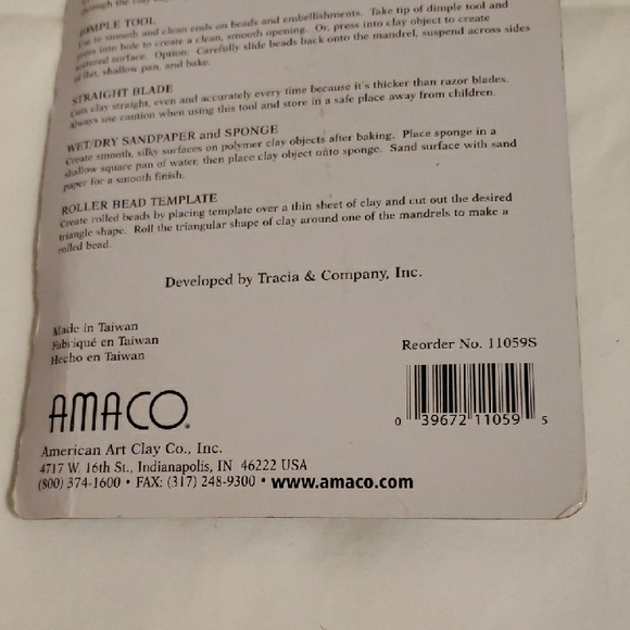 Amaco Bead Making Tools Set - Picture 2 of 3